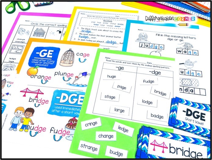 dge words ending ge and dge words ge dge words worksheets dge words with pictures dge and ge worksheets