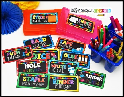 classroom labels printable classroom supply labels printable classroom labels template