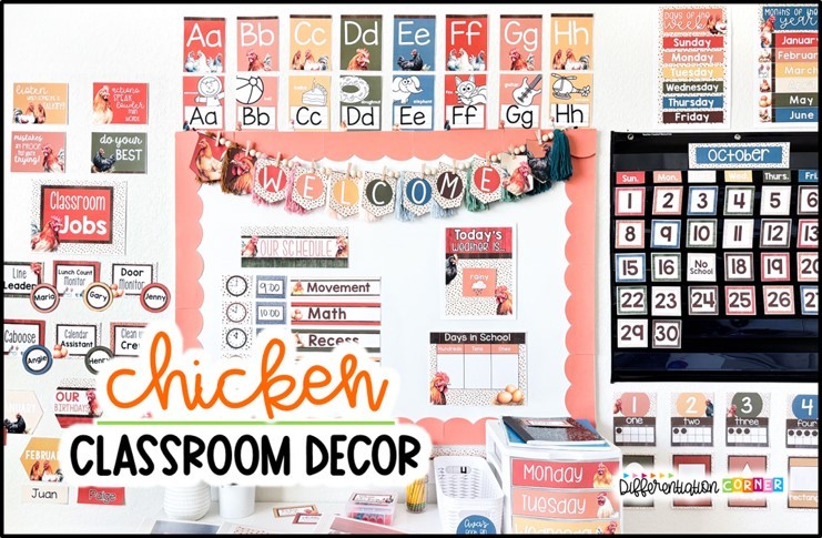 chicken classroom decor farm house classroom decor farm theme for classroom farm themed classroom decorations