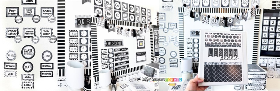 classroom ideas elementary classroom ideas decor for teachers classroom decor classroom decoration ideas themes black and white classroom decor black and white theme classroom class decor beautiful classroom decor